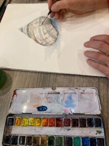 peindre à l'aquarelle