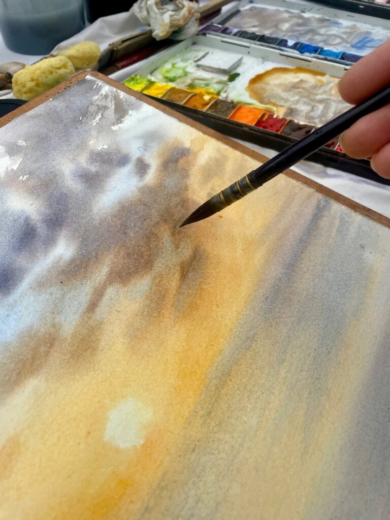 peinture aquarelle